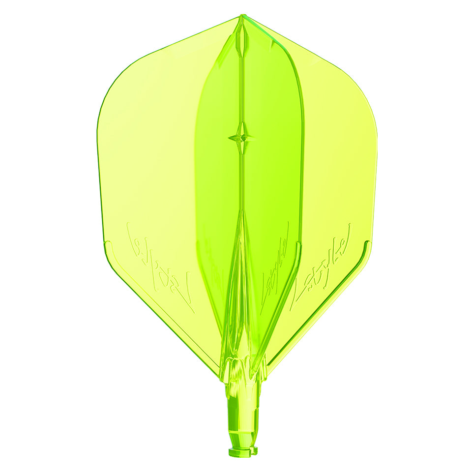 L-Style L-System Replacement Dart Flight - L3 / Shape Neon Yellow (1 Piece)