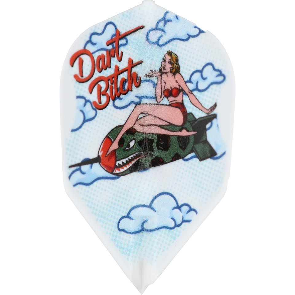 L-Style EZ Pin Up Dart Bitch Dart Flights - L3 / Shape