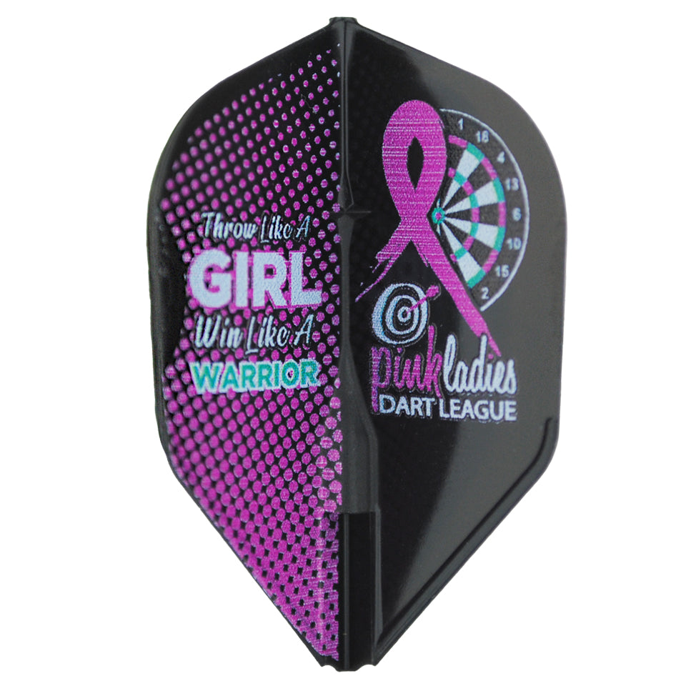 L-Style Pink Ladies Dart League 2024 Dart Flights - L3 / Shape