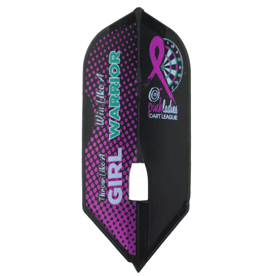 L-Style Pink Ladies Dart League 2024 Dart Flights - L6 / Slim