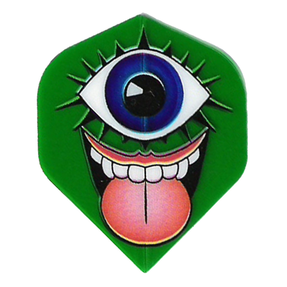 Ruthless 100 Micron Dart Flights - Standard Cyclops