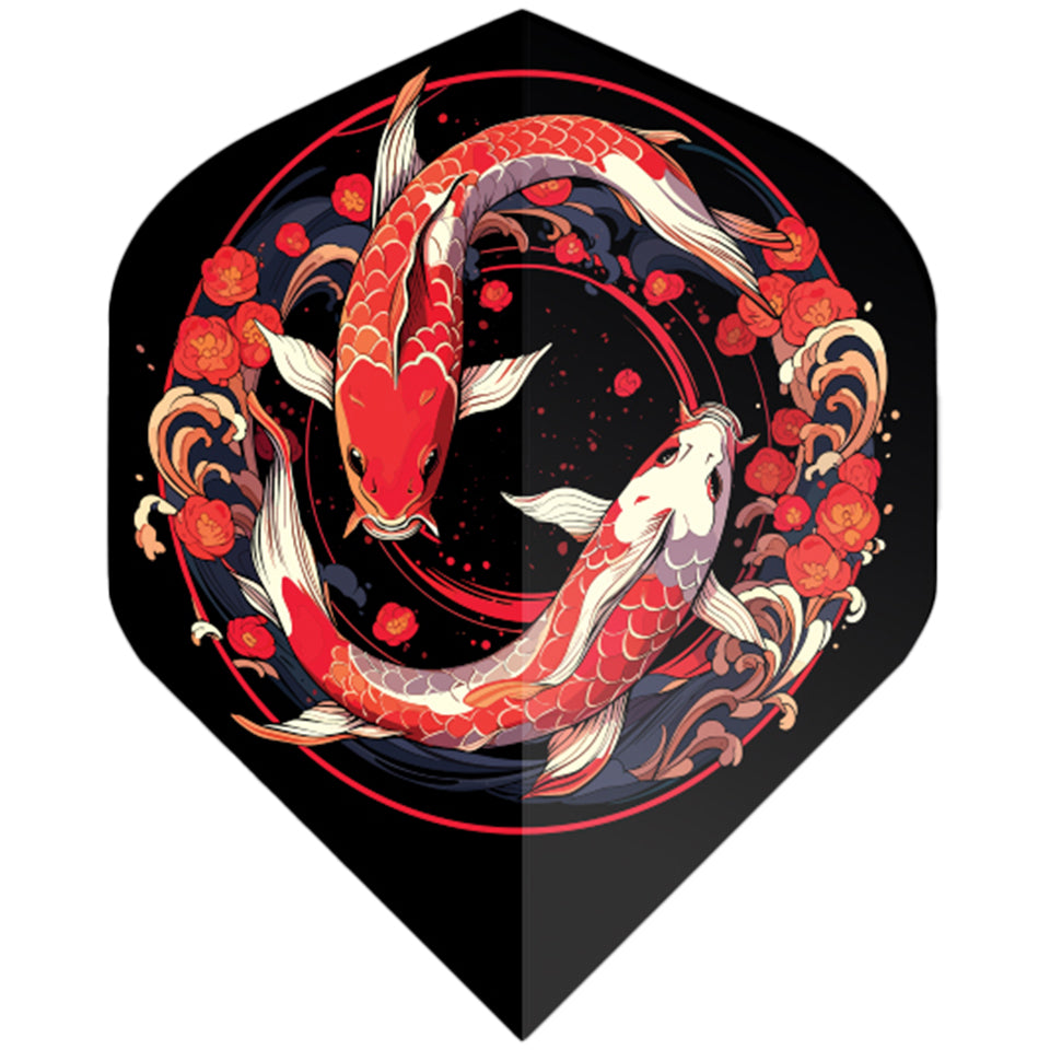 Colonial Dart Flights - Standard Koi