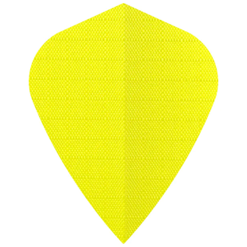 Nylon Dart Flights - Kite Neon Yellow