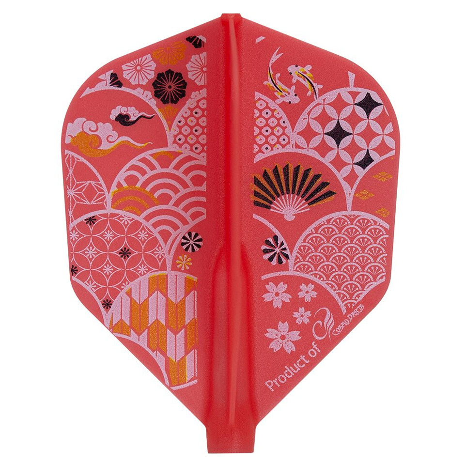 Fit Flight Japanese Pattern 2 Dart Flights Shape