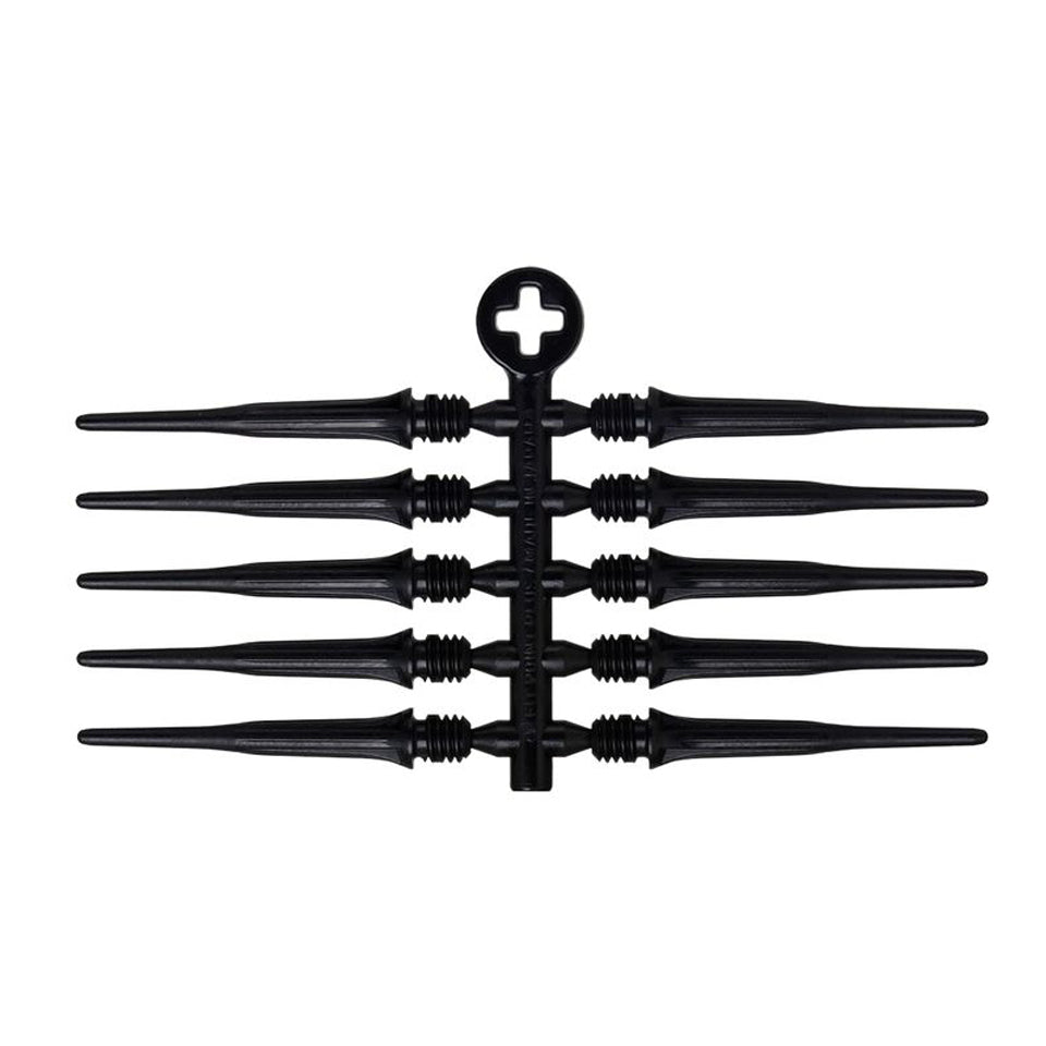 Fit Point Plus 2.0 Long Soft Tip Points - Black (60 Count)
