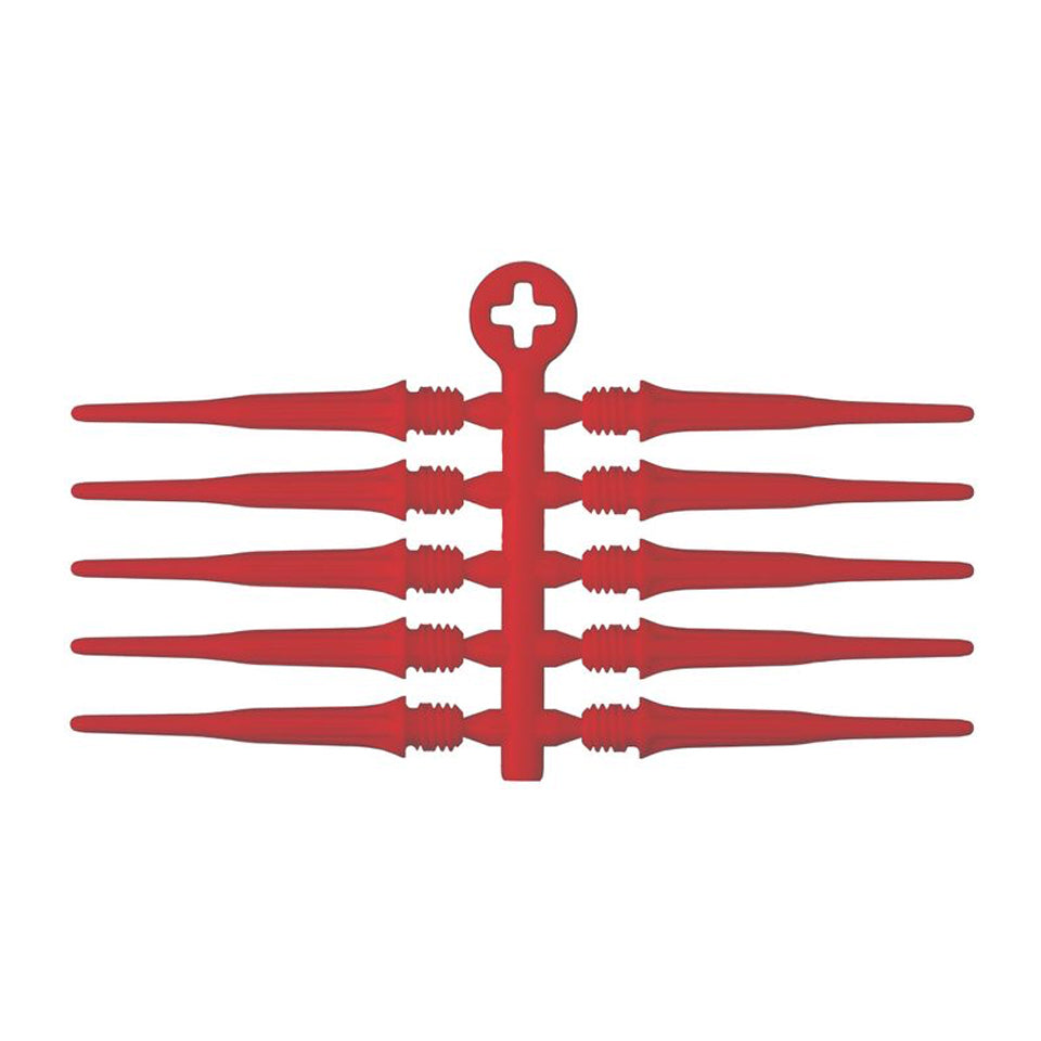 Fit Point Plus 2.0 Long Soft Tip Points - Cherry Red (60 Count)