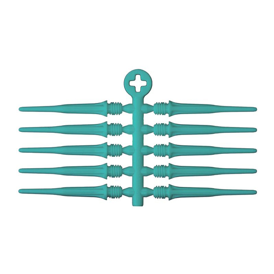 Fit Point Plus 2.0 Long Soft Tip Points - Turquoise (60 Count)