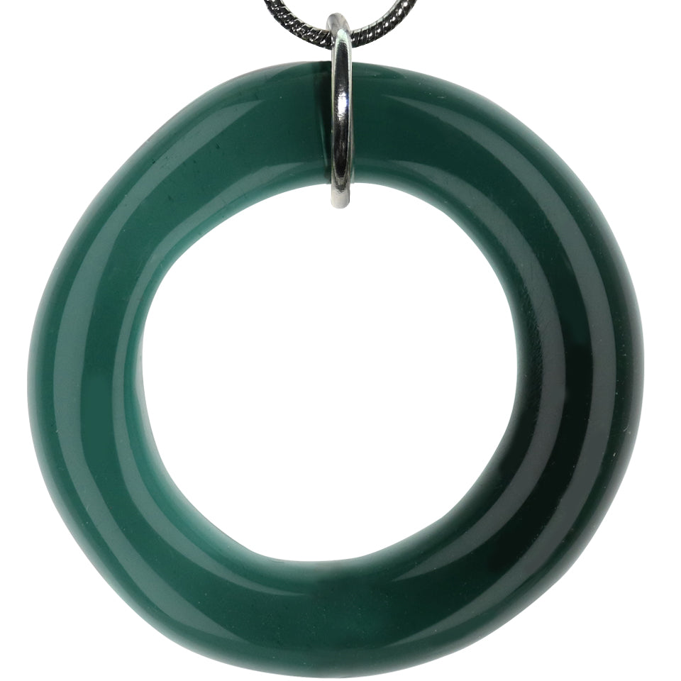 Lucky Blown Glass Dart Ring - Tourmaline