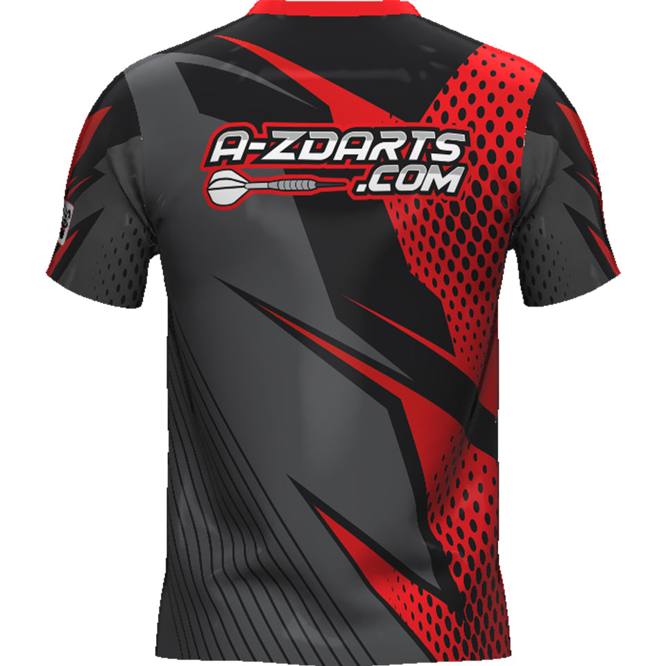 A-Z Darts Red/Gray Jersey
