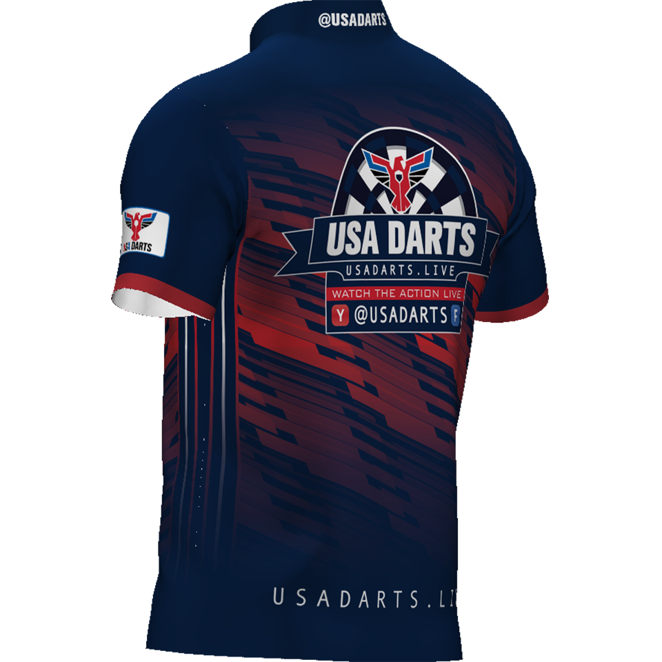 USA Darts Elite Blue Jersey