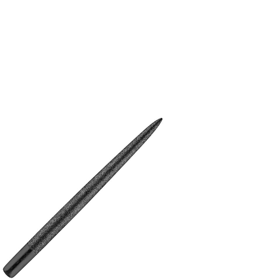 One80 Sand Coated Long Taper Steel Points - 36mm Black