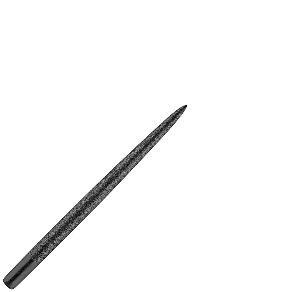 One80 Sand Coated Long Taper Steel Points - 38mm Black