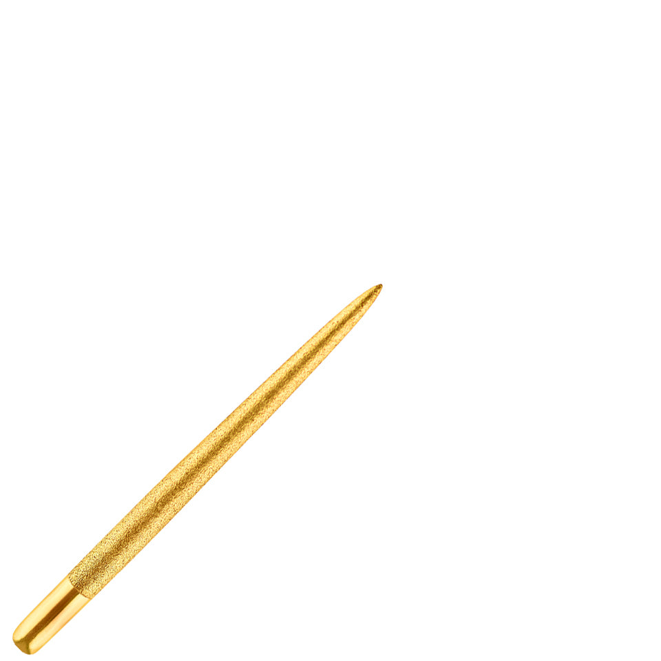 One80 Sand Coated Long Taper Steel Points - 36mm Gold