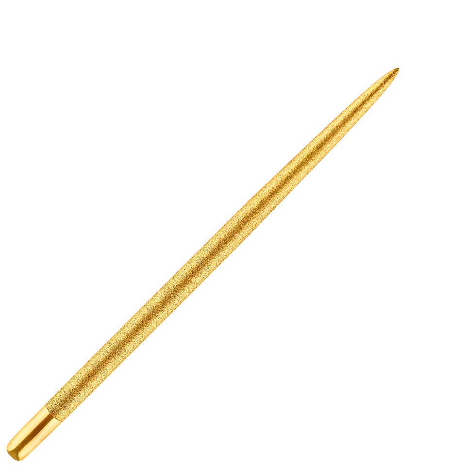 One80 Sand Coated Long Taper Steel Points - 50mm Gold