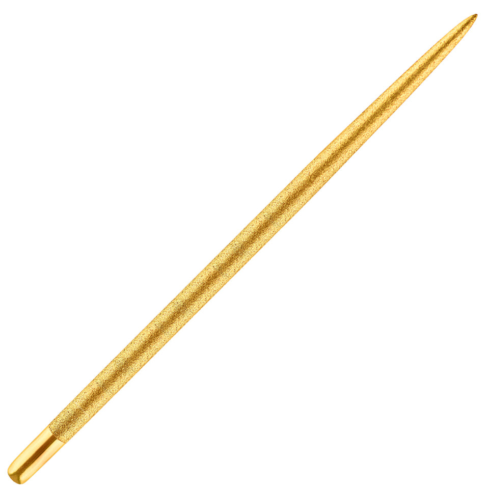One80 Sand Coated Long Taper Steel Points - 55 mm Gold