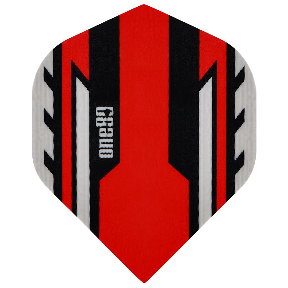 One80 Arrow Dart Flights - Standard Red