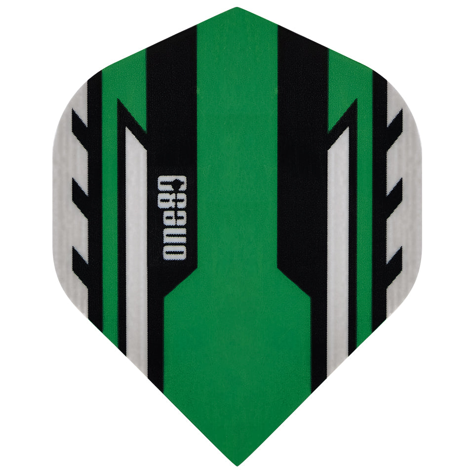 One80 Arrow Dart Flights - Standard Green