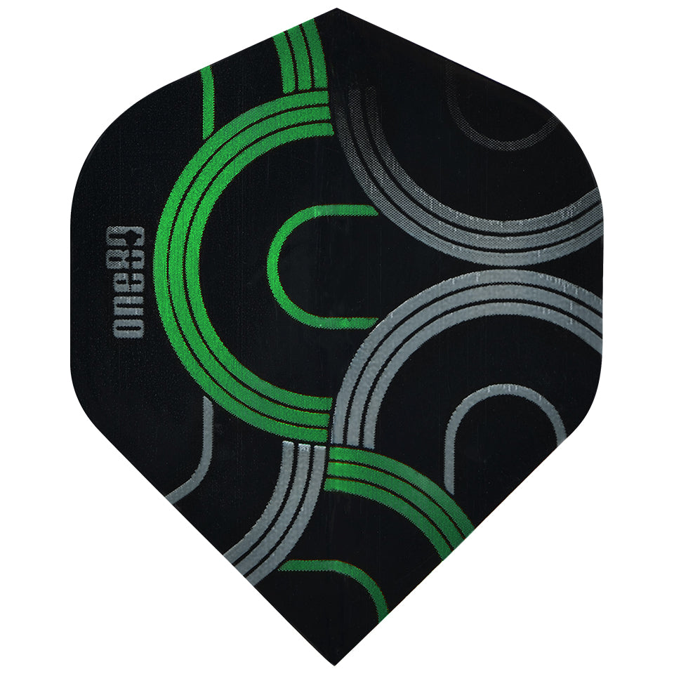 One80 Circult Dart Flights - Standard Green