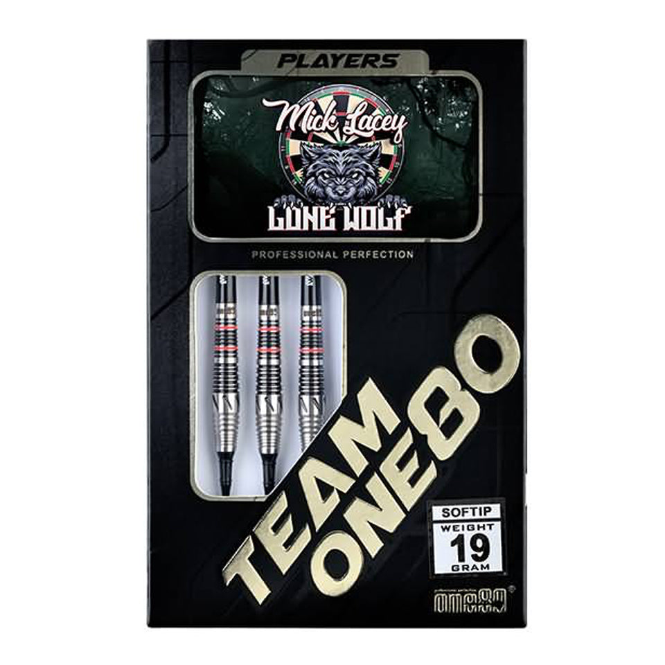 One80 Mick Lacey Lone Wolf Soft Tip Darts - 19gm