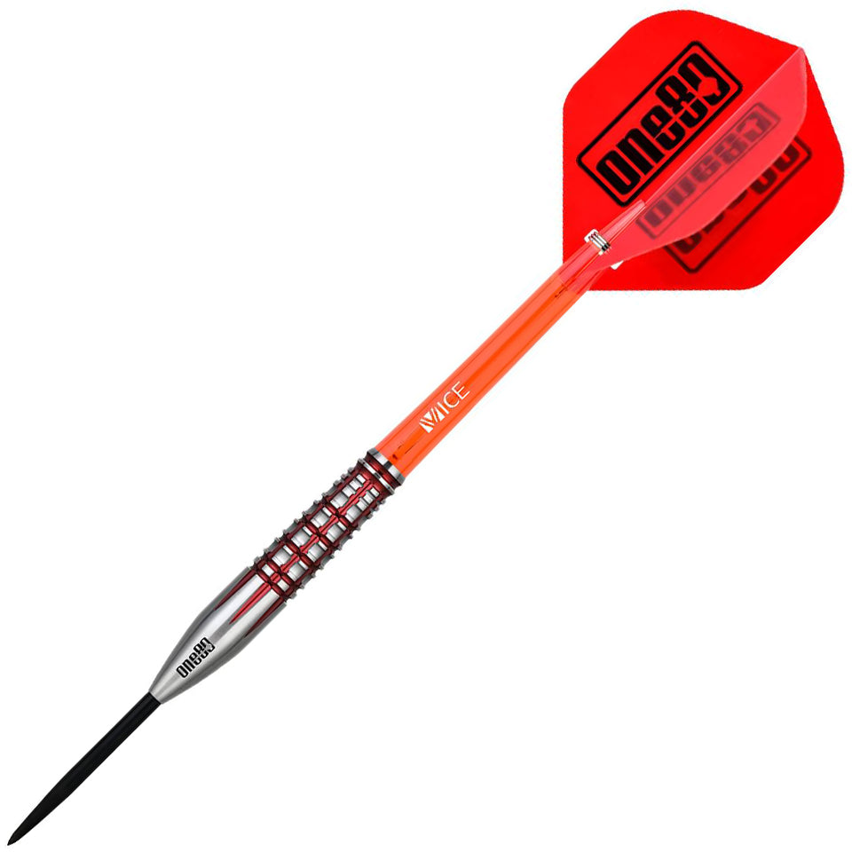 One80 Takashi Masuoka Volcan II Steel Tip Darts - 22gm