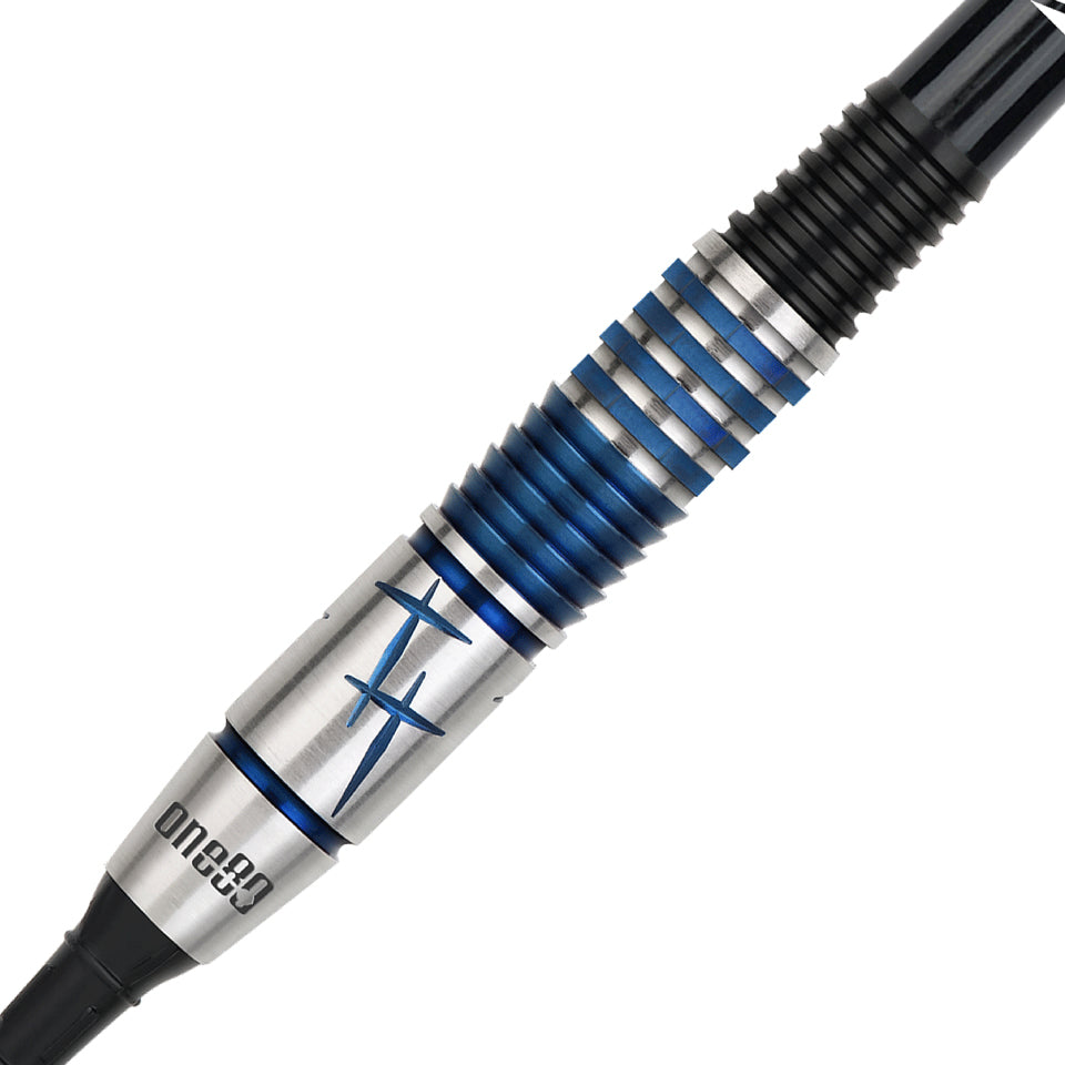 One80 Tung Suk Soft Tip Darts - 19gm Blue