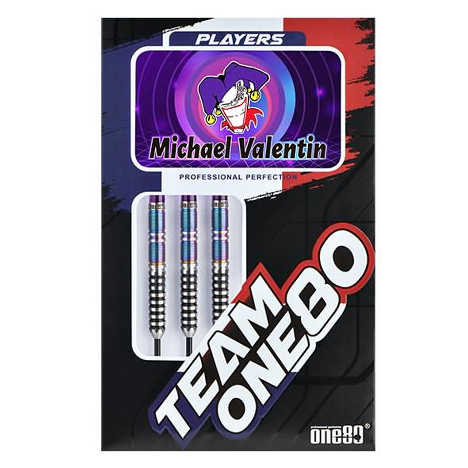 One80 Michael Valentin Steel Tip Darts - 22gm