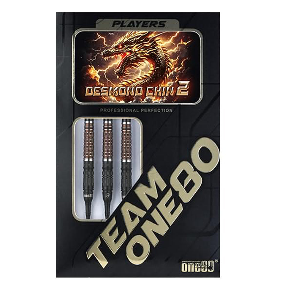 One80 Desmond Chin 2 Soft Tip Darts - 18.5gm