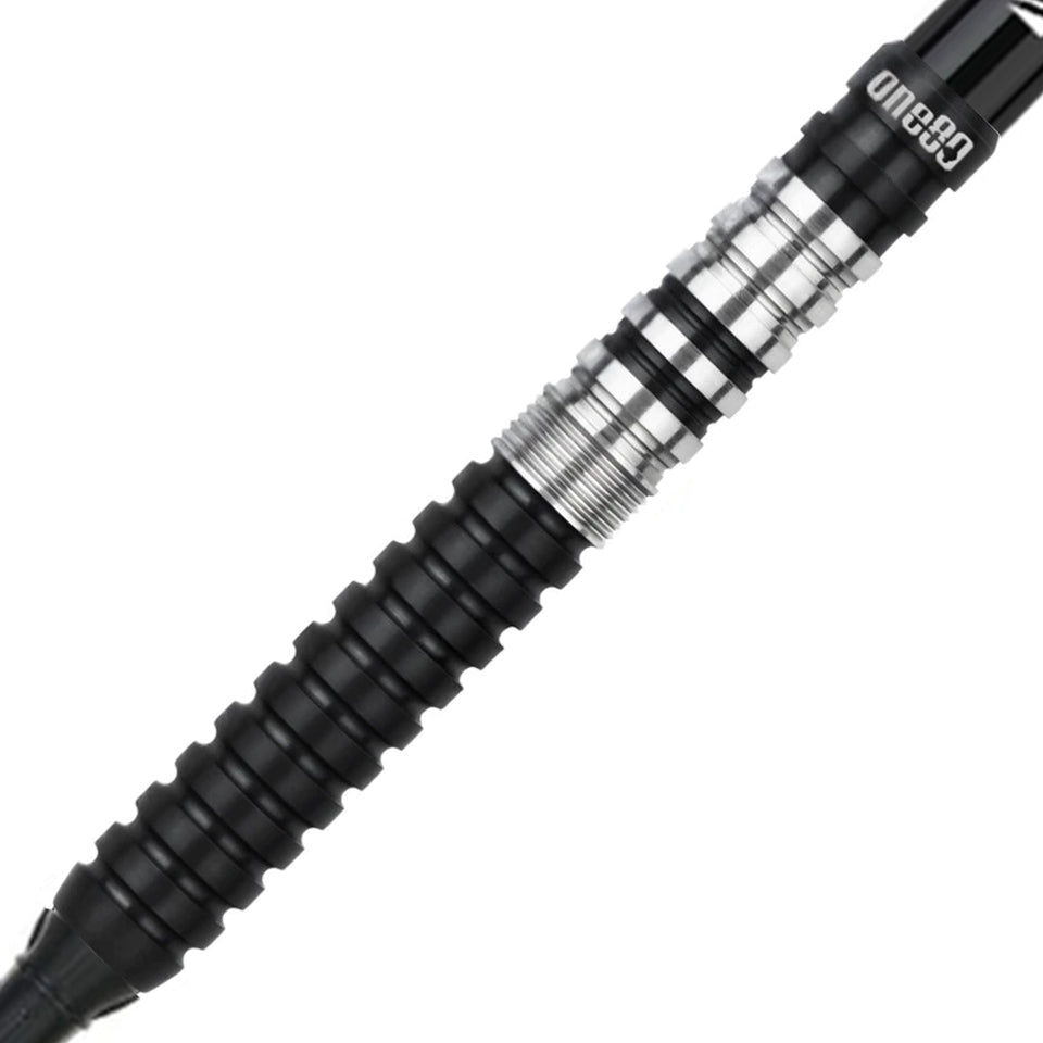 One80 Ryo Nakai II Soft Tip Darts Black - 20gm