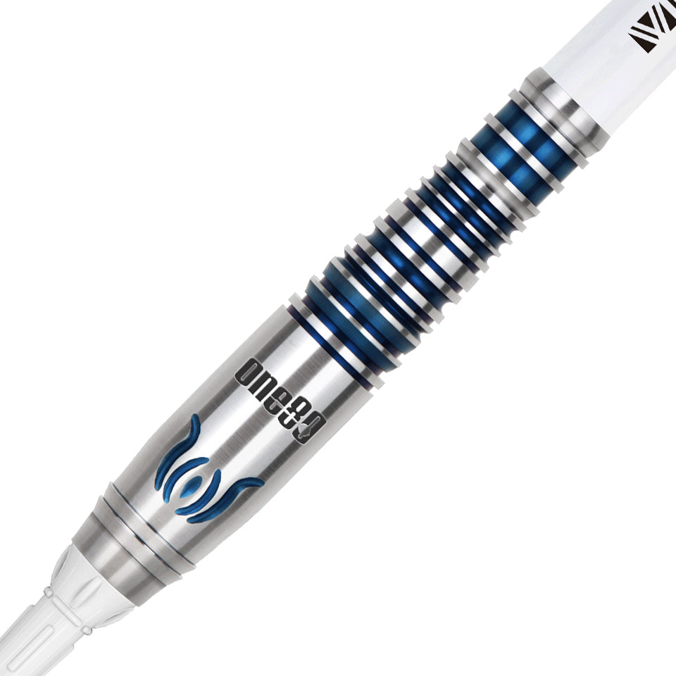 One80 Mari Komori Moon Jelly ll Soft Tip Darts - 16.5gm Blue