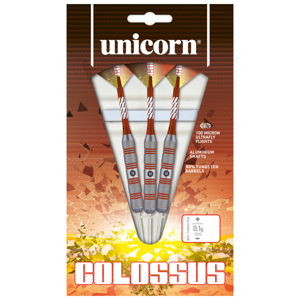 Unicorn Colossus Steel Tip Darts - 38gm