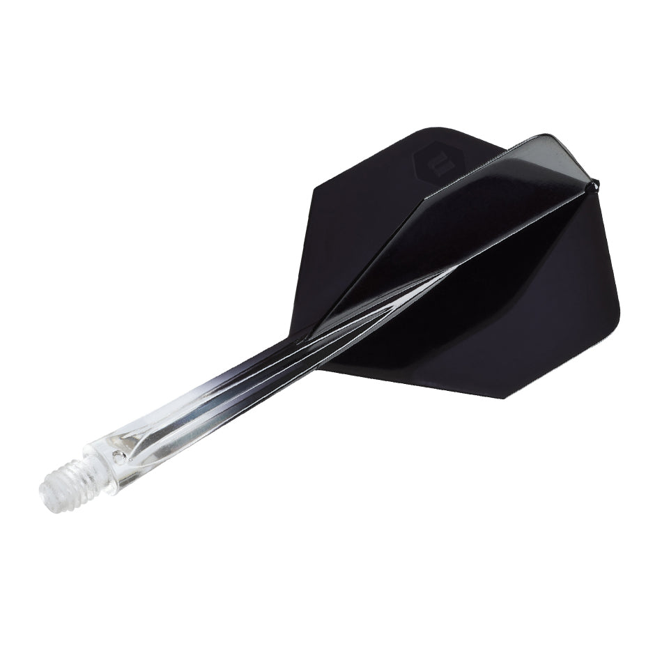 Unicorn Forge Integrated Flight and Shaft System -  Plus Long Clear & Black
