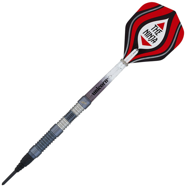 Unicorn Maestro Phase 3 Seigo Asada Soft Tip Darts - 22gm Black