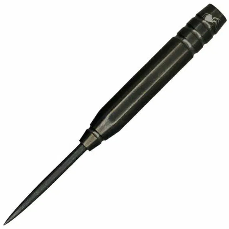 Laserdarts Black Widow Smooth Moveable Steel Tip Darts - 22gm