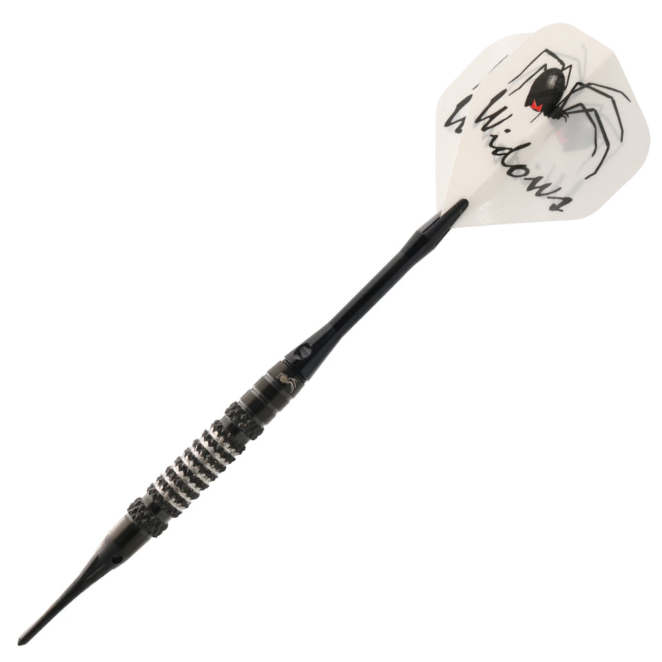 Laserdarts 40th Anniversary Black Widow Wicked Soft Tip Darts - 18gm