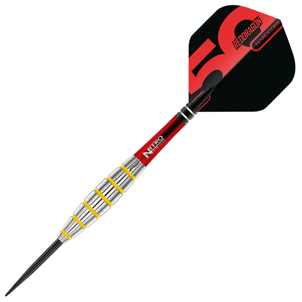 STUDIO DARTISAN GZ-014 レッド 36 Red Dragon Chunky Stumpy 3 Steel Tip Darts - 24gm
