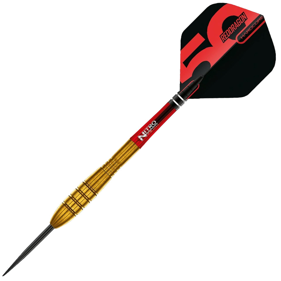 Red Dragon Golden Virgin 5 Steel Tip Darts - 26gm