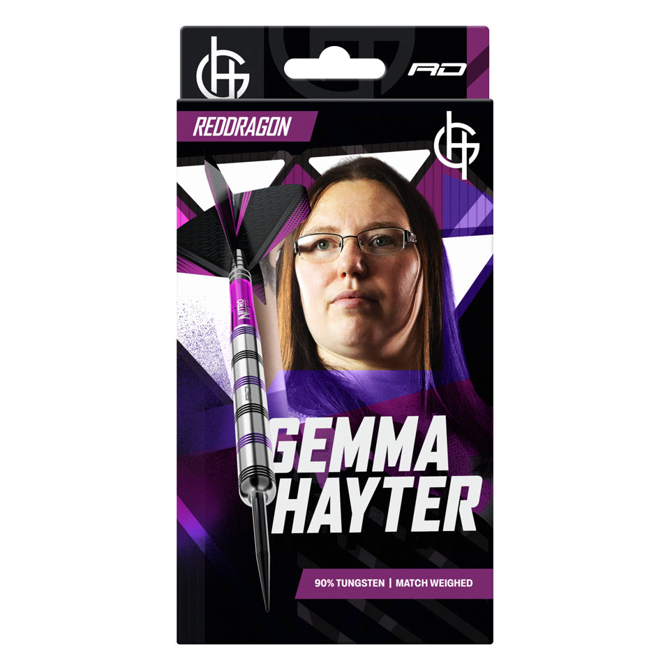 Red Dragon Gemma Hayter V1 Steel Tip Darts - 22gm