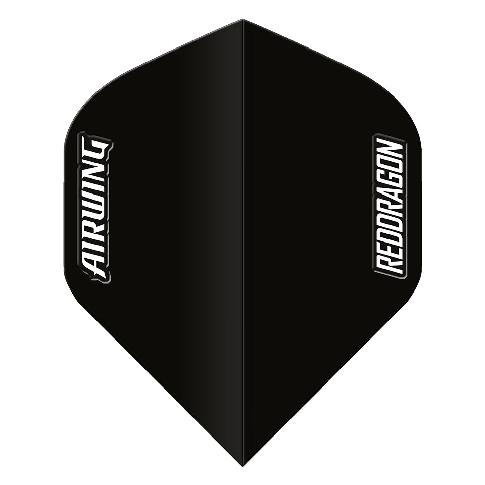 Red Dragon Airwing Dart Flights - Standard Black