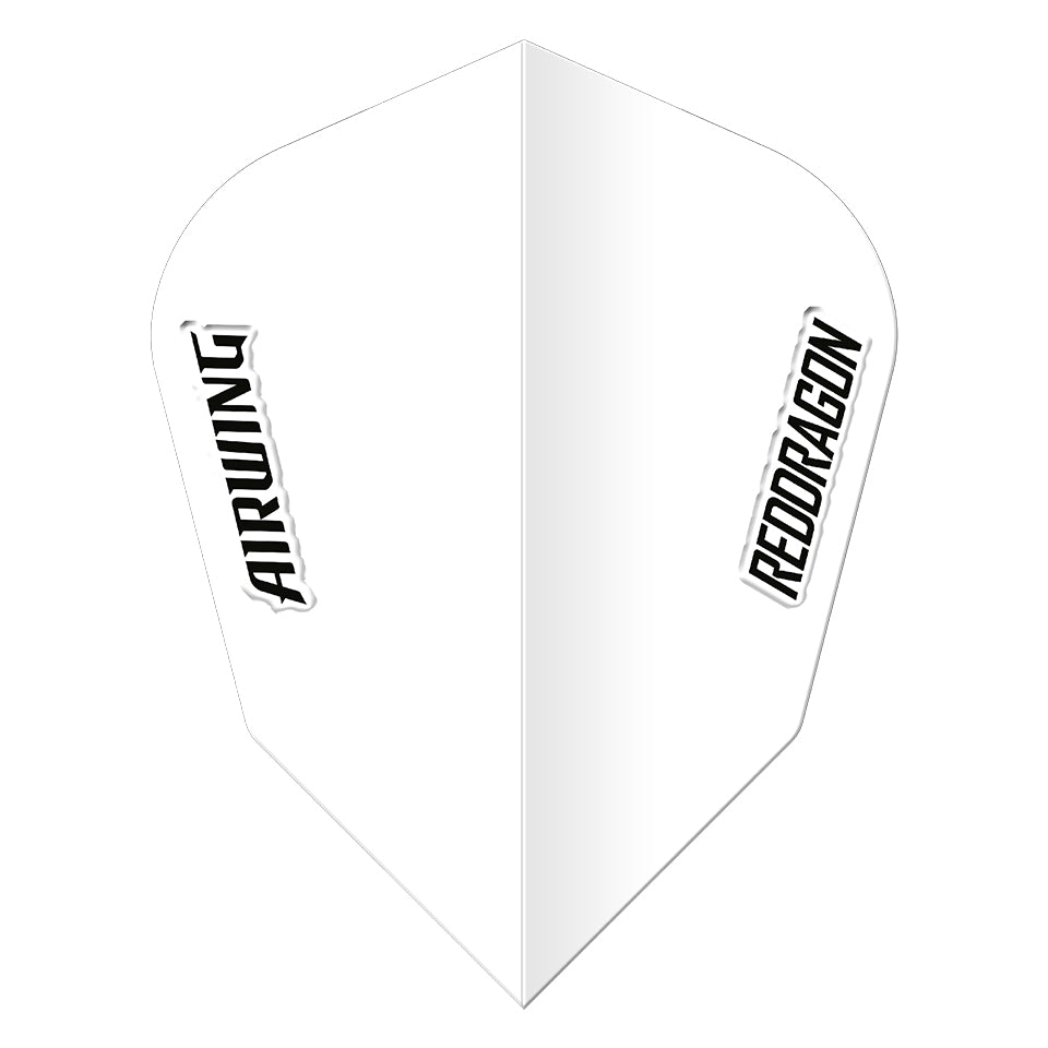 Red Dragon Airwing Dart Flights - V-Standard White