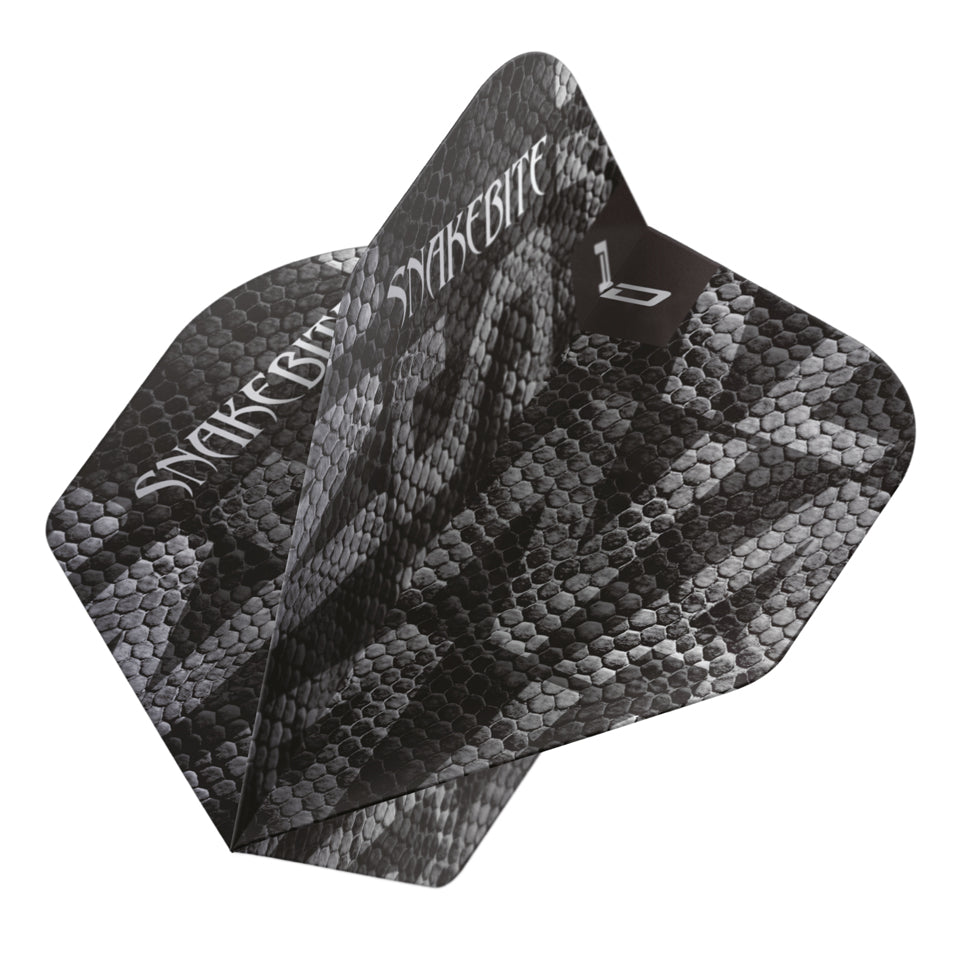 Red Dragon Peter Wright Black Mamba Premium Dart Flights - Standard