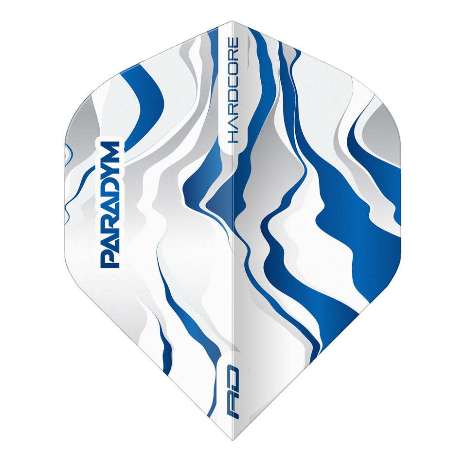 Red Dragon Paradym Blue Premium Dart Flights - Standard