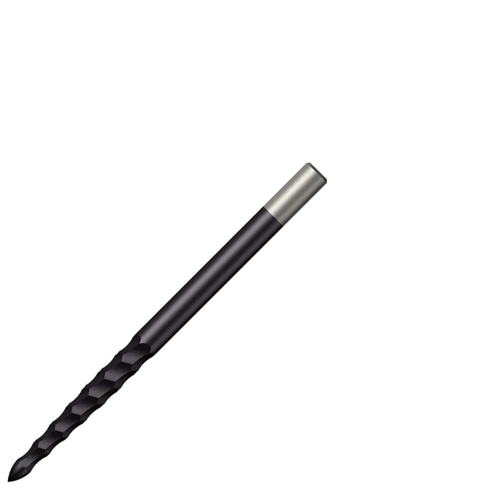 Misson Lunar FS Rough Cut Steel Points - Black 36mm