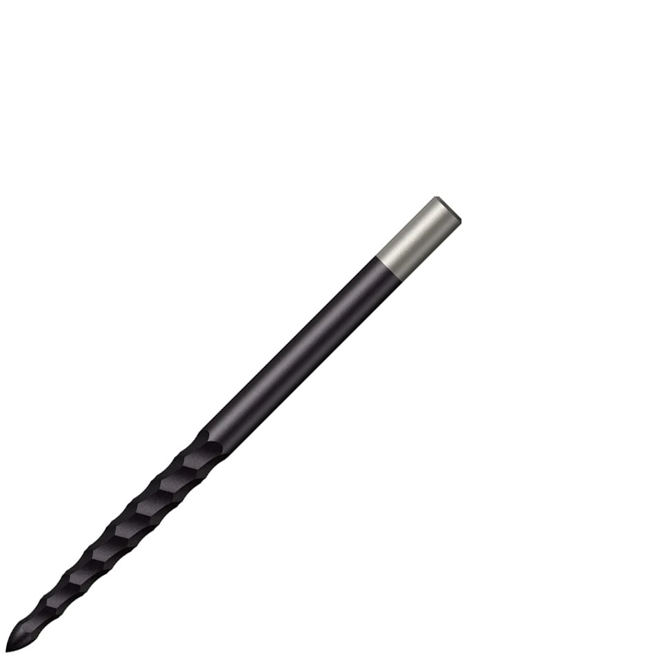 Misson Lunar FS Rough Cut Steel Points - Black 38mm