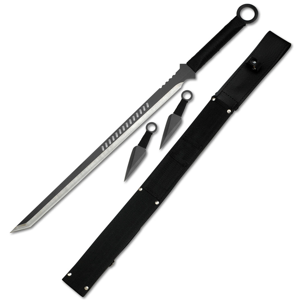 Fantasy Master FM-644T Fantasy Sword With 2 Throwing Knives