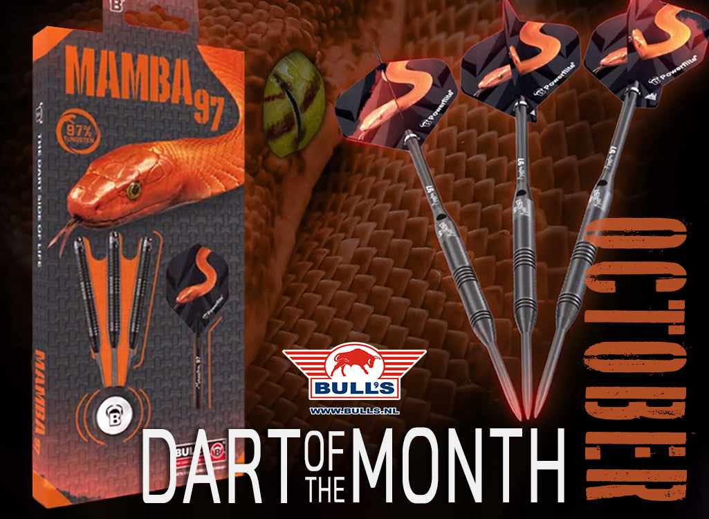 Bull Mamba97 Dart Of The Month | A-Z Darts