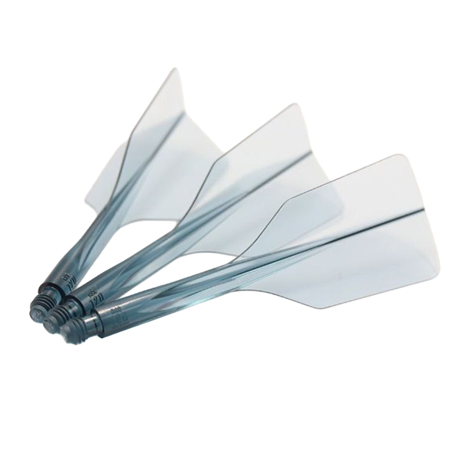 Condor Axe 120 Flight System - Slim Clear Blue (L)