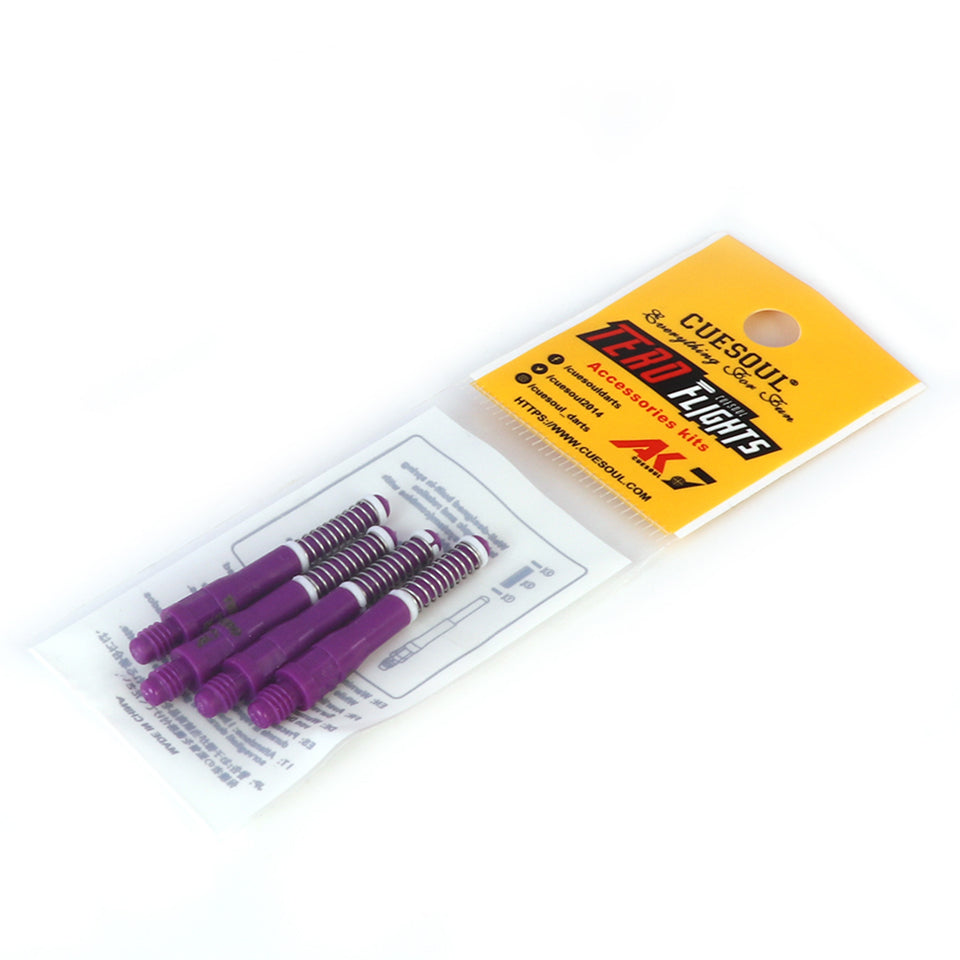 Cuesoul Tero AK7 Original Dart Shafts - E 40mm Purple
