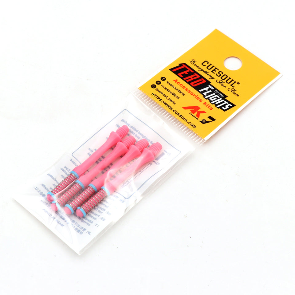 Cuesoul Tero AK7 Slim Dart Shafts - E 40mm Pink