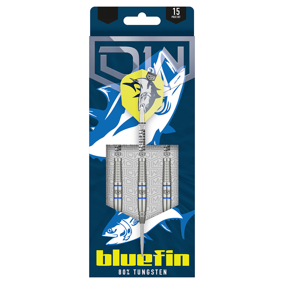 Dart World Bluefin Steel Tip Darts - 21gm