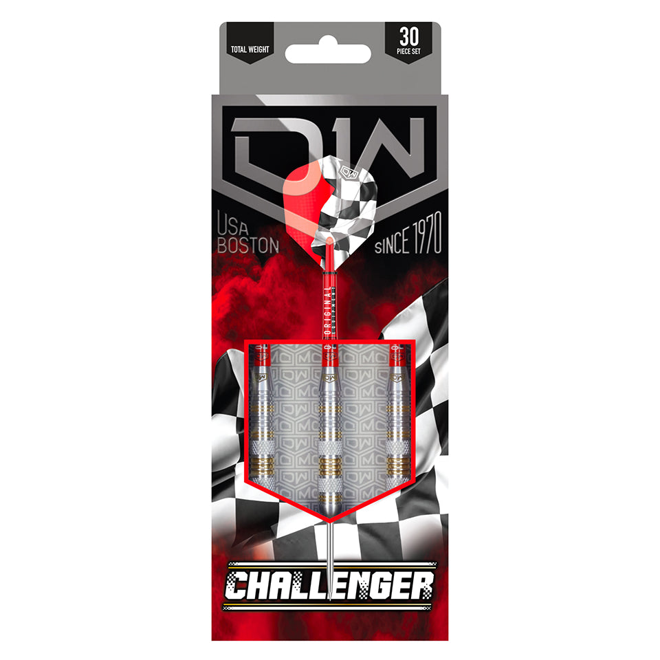 Dart World Challenger Steel Tip Darts - 18gm